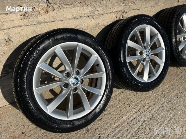 Гуми с джанти 225/50 R17, снимка 3 - Гуми и джанти - 51634037