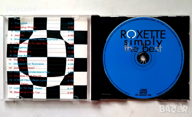 Roxette - Simply The Best - CD (Матричен), снимка 2 - CD дискове - 50460050