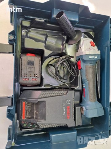 Акумулаторен ъглошлайф , снимка 3 - Други инструменти - 41333646