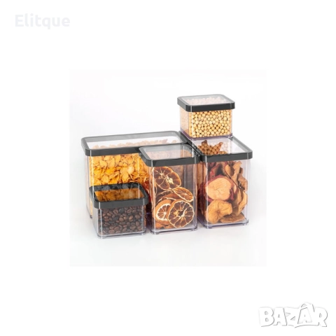 Комплект от 5 контейнера за съхранение, снимка 6 - Други - 52744149