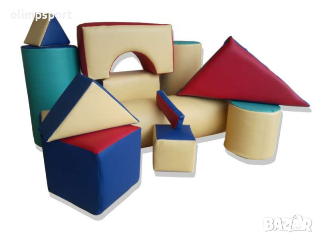 Куб дунапрен и кожа 200х200х200 мм   MDK2  Куб с размери 200х200х200 мм, изработен от дунапрен кожа 