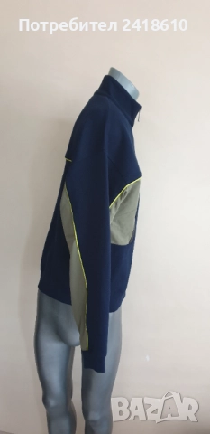 Lacoste Full Zip Pique Cotton Loose Fit Mens Size M НОВО! ОРИГИНАЛ! Мъжко Горнище с цял Цип!, снимка 4 - Спортни дрехи, екипи - 51706542