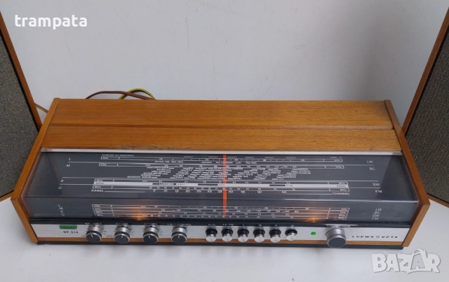 НАЙ ДОБРАТА ОФЕРТА Vintage Ретро радио Löwe + тонколони , снимка 3 - Радиокасетофони, транзистори - 52801222