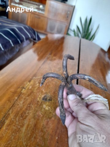 Стара метална кука, снимка 4 - Други ценни предмети - 44295630