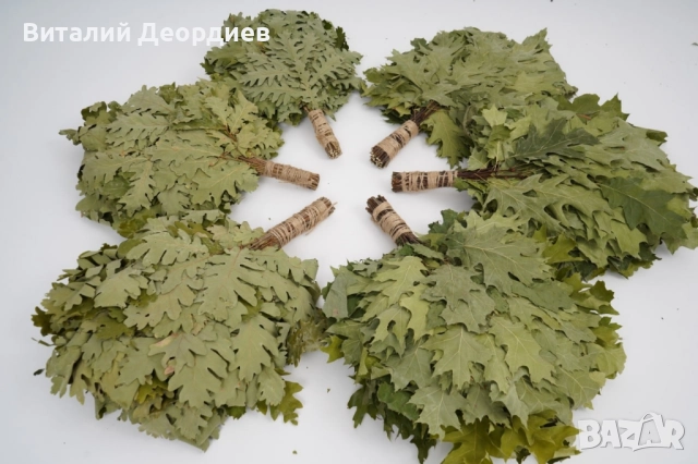 Метлички за сауна дъб/бреза. Веники для бани дуб/берёза., снимка 5 - Други стоки за дома - 52229107