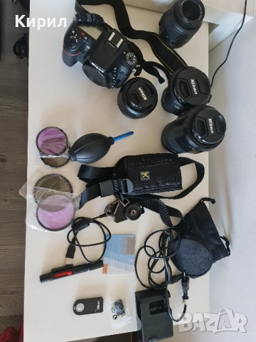 Nikon D7200 + обективи и аксесоари, снимка 2 - Фотоапарати - 52266782