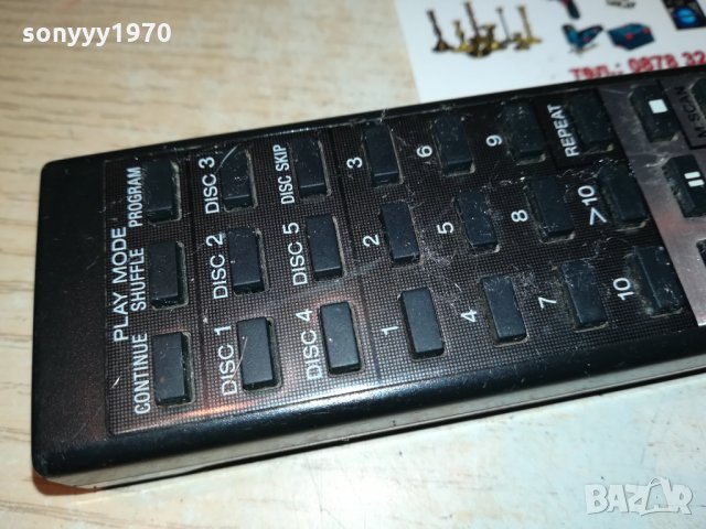 sony rm-d325 cd player remote-внос swiss 2502222021, снимка 14 - Декове - 35917419