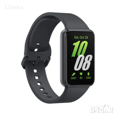 Фитнес гривнa SAMSUNG GALAXY FIT 3 R390 BLACK 1.60, снимка 7 - Смарт гривни - 47472477