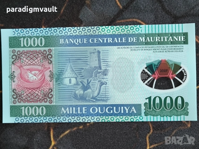 Банкнота - Мавритания - 1000 угия UNC | 2014г.