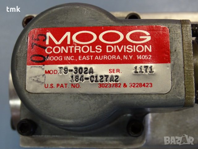 Хидравличен пропорционален клапан MOOG Controls Division 79-302A, снимка 5 - Резервни части за машини - 34162258