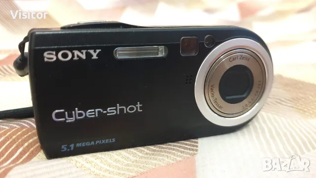 SONY Cyber-shot Р-120  5.1mPx, снимка 6 - Фотоапарати - 47490799