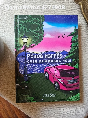 Розов изгрев след дъждовна нощ , снимка 1