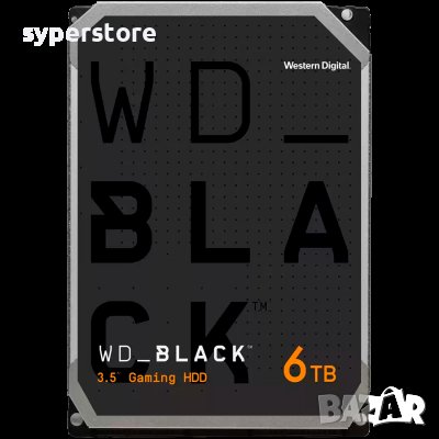 HDD твърд диск 3.5''  WD Black, 6TB, 256Mb, SATA3, 7200rpm SS30715
