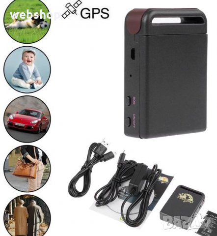 Кола GPS Tracker TK102, Шпионски микрофон, GPS проследяване  с магнит и Водоустойчив калъф, снимка 1