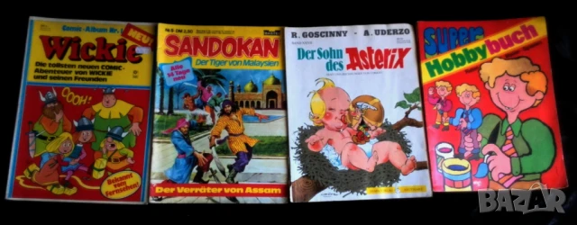 Стари комикси на немски и френски език, снимка 4 - Колекции - 51359697