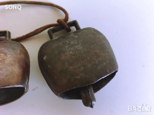 Стари Бронзови Хлопки,Звънци, снимка 4 - Колекции - 53732068