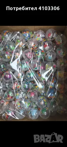 Топчета капсули с играчка ф50мм за вендинг, снимка 2 - Друго търговско оборудване - 49936636
