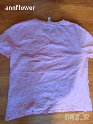 Розова тениска H&M  M, снимка 6 - Тениски - 40392132