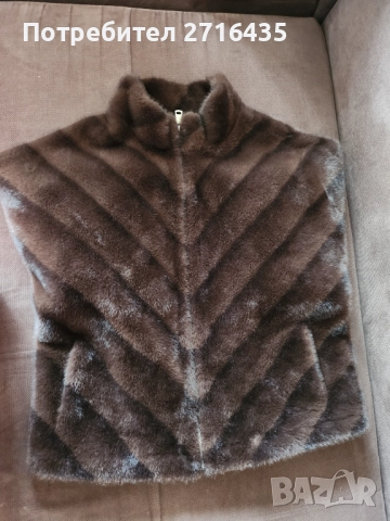 Дамско палто с косъм !, снимка 3 - Палта, манта - 52583461