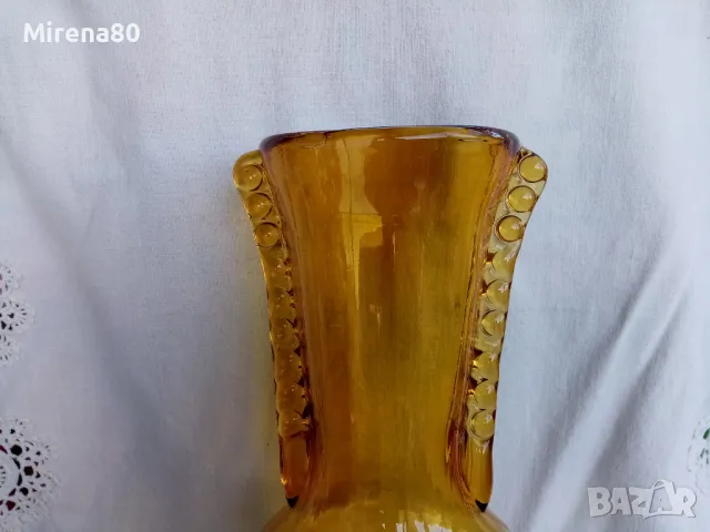 Винтидж полска ваза, снимка 2 - Вази - 49970140