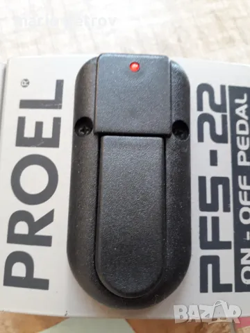 Proel PFS 22 ON/OFF Pedal-Цена 30лв. Start/Stop Pedal/пластмасов-правен/ - Цена 15лв. Start/Stop Ped, снимка 6 - Други - 49882548