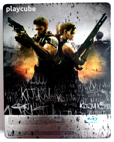 Resident Evil 5 - Steelbook - Playstation 3 - PS3, снимка 4 - Игри за PlayStation - 44807504