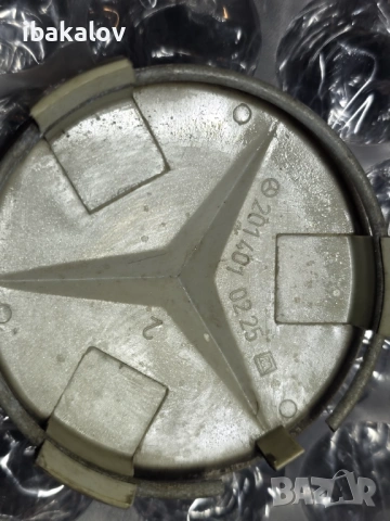 Оригинални капачки за джанти mercedes w201 w222, снимка 4 - Части - 53144487