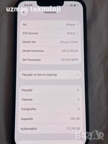 13 pro 128 GB Battery %78, снимка 4 - Apple iPhone - 56336465