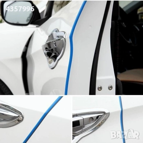 Лайсна за врати Automat, Протектор, Бял, Син, Червен и Черен, снимка 8 - Аксесоари и консумативи - 52045023