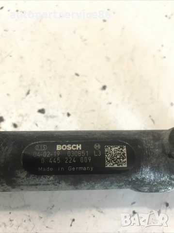 Горивна рейка и сензор за Peugeot Jumper, Boxer, Ducato 2.8 HDI (2003) 0445224009, снимка 2 - Части - 53799042