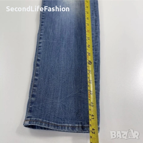Дамски дънки Herrlicher Pearl слим 5692 сини  размер W32 L32, снимка 7 - Дънки - 53107314
