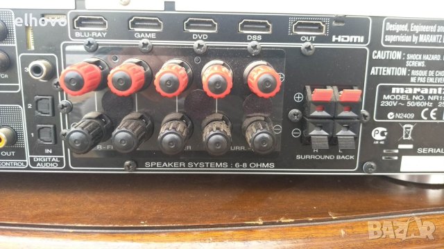 Ресивър Marantz NR1501, снимка 7 - Ресийвъри, усилватели, смесителни пултове - 40477753