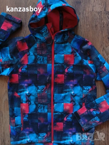 quicksilver elemental softshell jacket - мъжко софтшел яке Л, снимка 3 - Якета - 53785899