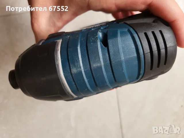 Импакт Bosch GDR 18V-LI. Само машина, без батерии зарядно. , снимка 5 - Други инструменти - 55859055