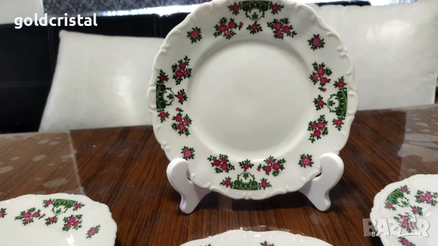 стар немски порцелан чинии, снимка 2 - Антикварни и старинни предмети - 13914299