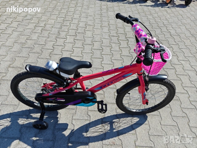 CROSS Алуминиев велосипед 20" DAISY розов, снимка 3 - Велосипеди - 53830568