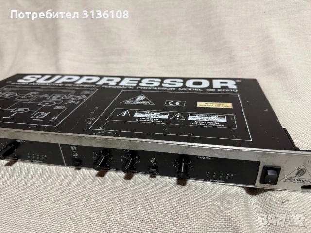 Behringeer de2000, снимка 4 - Ресийвъри, усилватели, смесителни пултове - 53726257