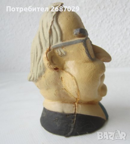Хелмут Кол  и  Франц Йозеф Щраус бюст, политика, снимка 3 - Други - 39490336