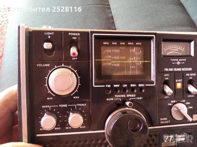 Sony icf-5800L, снимка 2 - Ресийвъри, усилватели, смесителни пултове - 41951238