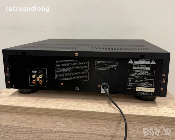 🔈Винтидж триглав дек PIONEER CT-737 - Made in Japan - профилактиран🔈, снимка 7 - Декове - 56012119