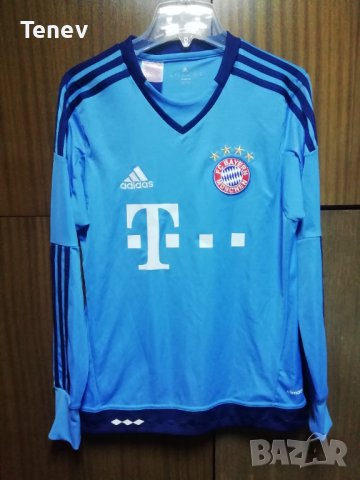 Bayern Munich Manuel Neuer Adidas оригинална футболна тениска Байерн Мюнхен Нойер , снимка 2 - Тениски - 39911209