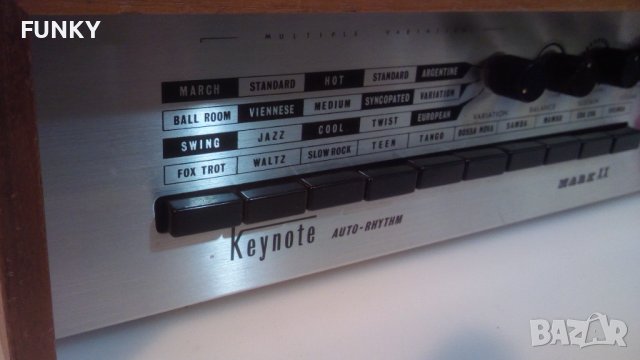 Keynote Auto-Rhythm Mark XX MR-101 DrumMachine, снимка 2 - Ресийвъри, усилватели, смесителни пултове - 39533745