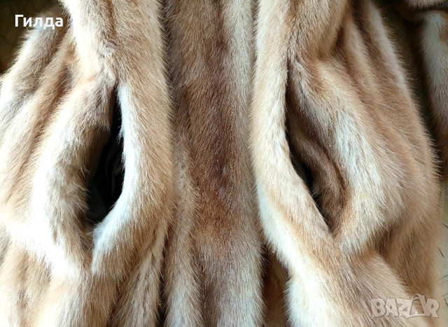 манто от норка / визон Италия М, снимка 5 - Палта, манта - 52427851