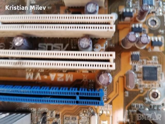 Asus M2a - vm дъно плюс cpu, снимка 2 - Дънни платки - 53069403