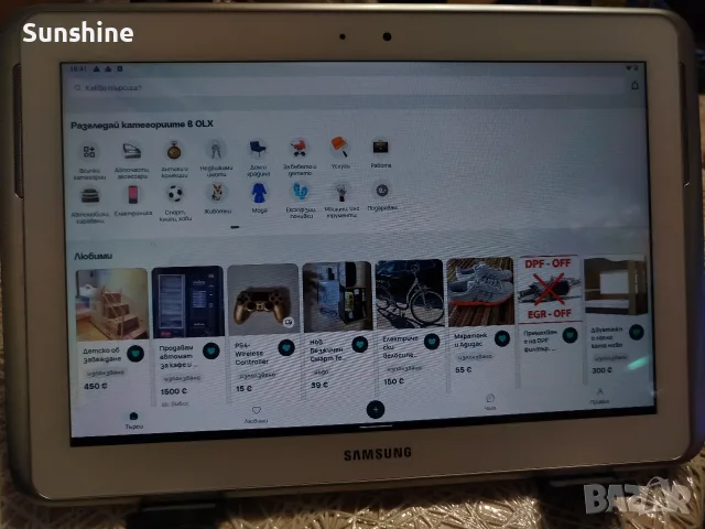 Таблет Samsung galaxy Note10.1