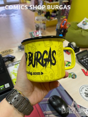 Емайлирана МАТОВА ретро чаша - КАНЧЕ, снимка 3 - Чаши - 34786750