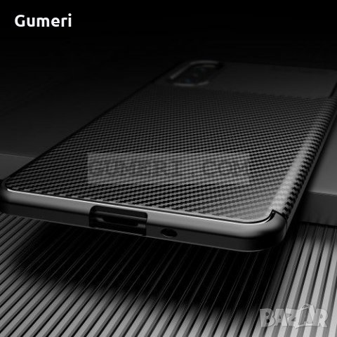 Sony Xperia 10 III Противоударен Силиконов Гръб - Карбон, снимка 4 - Калъфи, кейсове - 34842061