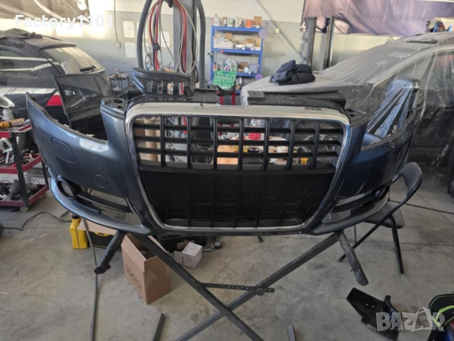 Предна броня Audi A4 B7 S-line с отвори за пръскалки