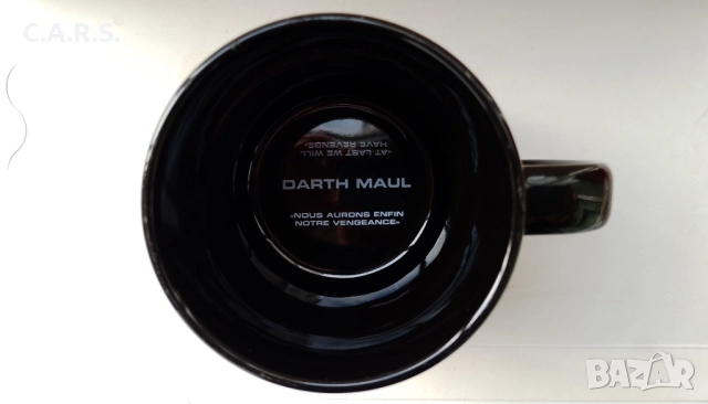 Чаша за кафе Star Wars Darth Maul - Disneyland Paris, снимка 4 - Колекции - 52813379
