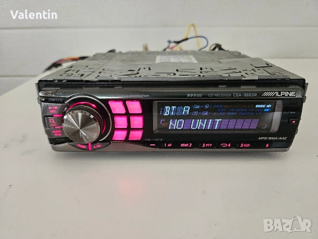 Alpine CDA- 9883R автокасетофон , снимка 3 - Аксесоари и консумативи - 51699175